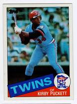 1985 Topps Base Set #536 Kirby Puckett
