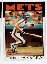 1986 Topps Base Set #53 Lenny Dykstra