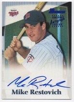 2000 Bowman Autos #39 Michael Restovich