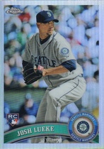 2011 Topps Chrome Refractors #192 Josh Lueke