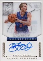 2012 Panini Elite Rookie Inscriptions #6 Kyle Singler