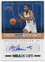 2018 Panini NBA Hoops Great SIGnificance #83 Melvin Frazier Jr.