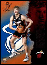 2025 Topps Signature Class Blue & Orange #116 Kasparas Jakucionis