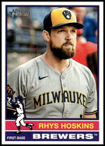 2025 Topps Heritage #291 Rhys Hoskins