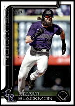 2025 Topps Base Set #311 Charlie Blackmon