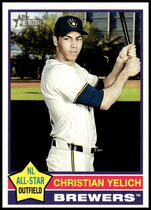 2025 Topps Heritage #10 Christian Yelich