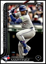 2025 Topps Base Set #18 Orelvis Martinez