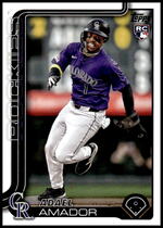 2025 Topps Base Set #191 Adael Amador
