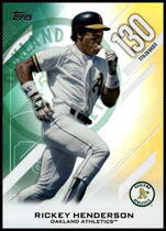 2026 Topps Crooked Numbers #CN-2 Rickey Henderson