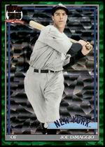 2026 Topps 1991 Topps Green Crackle Foil Series 2 #91B2-49 Joe Dimaggio