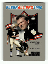 1990 Fleer All-Pros #23 Morten Andersen