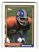 1992 Topps Base Set #181 Wymon Henderson