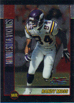 2002 Bowman Chrome #60 Randy Moss