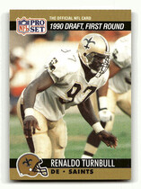 1990 Pro Set Base Set #682 Renaldo Turnbull