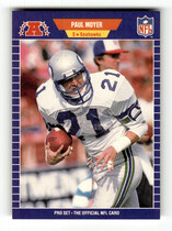 1989 Pro Set Base Set #398 Paul Moyer