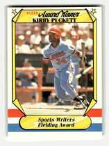 1987 Fleer Award Winners #30 Kirby Puckett