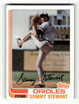 1982 Topps Base Set #679 Sammy Stewart