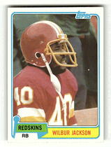 1981 Topps Base Set #44 Wilbur Jackson