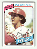 1980 Topps Base Set #220 Dave Concepcion
