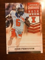2016 Panini Contenders Draft Picks Rush Week #9 Josh Ferguson