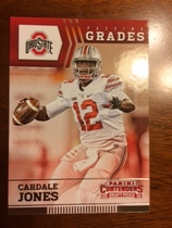 2016 Panini Contenders Draft Picks Passing Grades #3 Cardale Jones