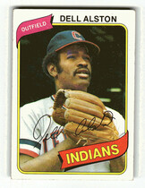 1980 Topps Base Set #198 Dell Alston