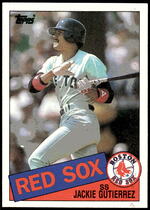 1985 Topps Base Set #89 Jackie Gutierrez