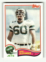1982 Topps Base Set #161 Dan Alexander