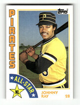 1984 Topps Base Set #387 Johnny Ray