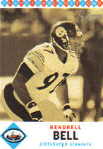 2002 Topps Heritage Classic Renditions #CR-KB Kendrell Bell
