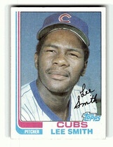 1982 Topps Base Set #452 Lee Smith