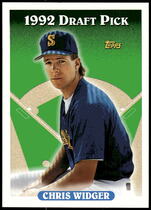 1993 Topps Base Set #632 Chris Widger