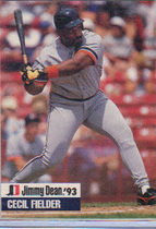 1993 Jimmy Dean #12 Cecil Fielder