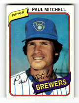 1980 Topps Base Set #131 Paul Mitchell