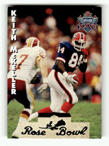 1993 Heads and Tails SB XXVII #SB16 Keith McKeller