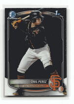 2025 Bowman Chrome Prospects #BCP-134 Onil Perez