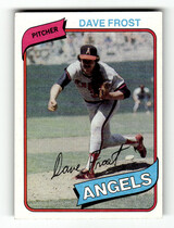 1980 Topps Base Set #423 Dave Frost