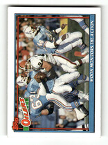 1991 Topps Base Set #637 Houston Oilers Team