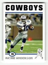 2004 Topps Base Set #286 Richie Anderson