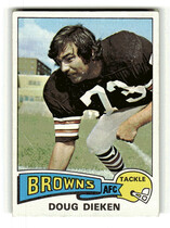 1975 Topps Base Set #23 Doug Dieken