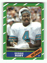 1986 Topps Base Set #59 Reggie Roby