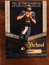 2016 Panini Knight School #1 Jared Goff