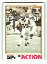 1982 Topps Base Set #401 Sammy White