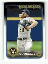 2024 Topps Base Set #103 Brandon Woodruff