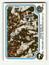 1979 Fleer Team Action #67 Super Bowl XI