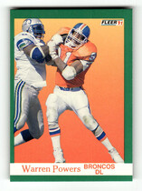 1991 Fleer Base Set #53 Warren Powers
