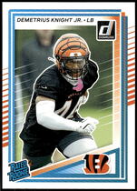 2025 Donruss Base Set #385 Demetrius Knight Jr.