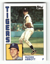 1984 Topps Base Set #356 Glenn Abbott