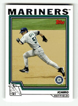 2004 Topps Base Set Series 1 #10 Ichiro Suzuki