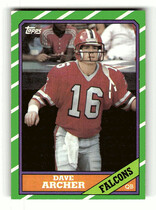 1986 Topps Base Set #361 Dave Archer